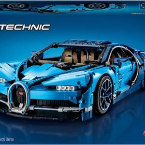 Huur LEGO set 42083 Bugatti Chiron met de meest geavanceerde LEGO Technic-motor tot nu toe.