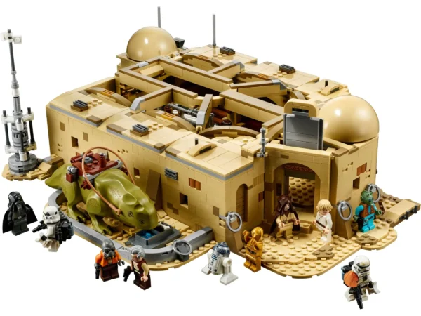 Bouw je eigen Mos Eisley Cantina met LEGO Set 75290: Iconische details en uitgebreide minifiguurcollectie! - Afbeelding 3