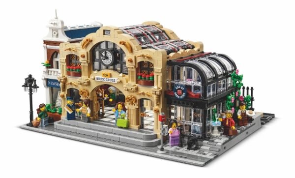 Bricklink Designer Program Series 2 : Brick Cross Train Station (910034) - Afbeelding 3
