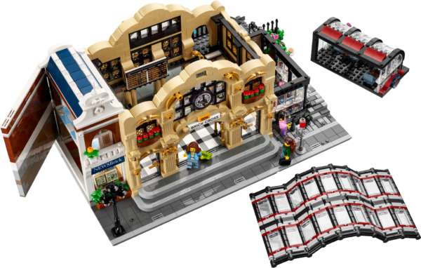 Bricklink Designer Program Series 2 : Brick Cross Train Station (910034) - Afbeelding 2