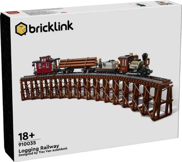 Huur Bricklink 910035 Logging Railway