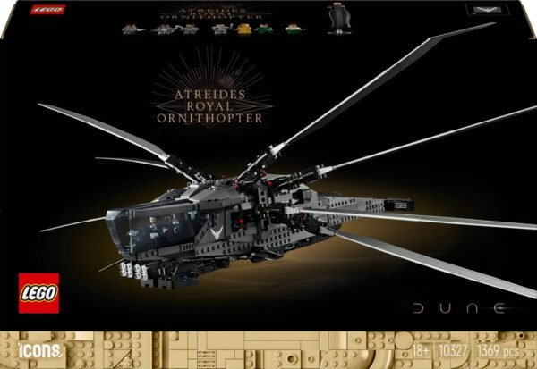 10327 Lego Icons Dune Atreides Royal Ornithopter original box