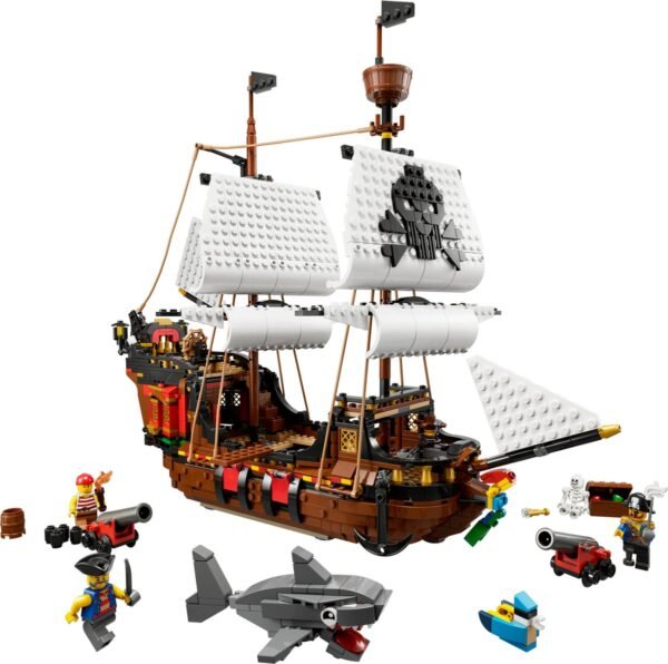 31109 LEGO Creator 3-in-1 piratenship overview;jpg