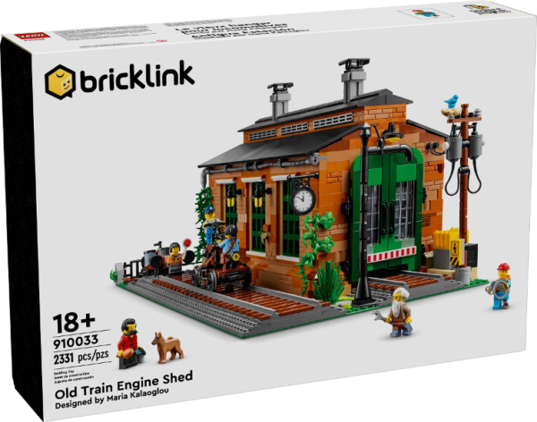910033 Bricklink Old Train Shed original box